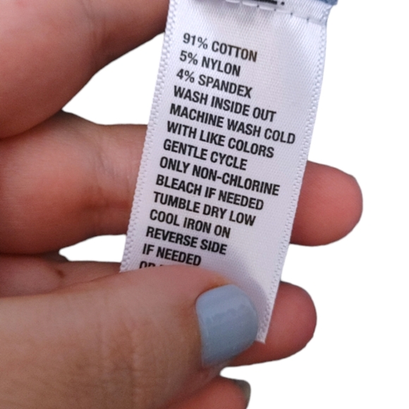 Crown & Ivy Navy Blue Coral Stripe Button Cardigan Sweater Women Size Large NWT - Picture 7 of 8